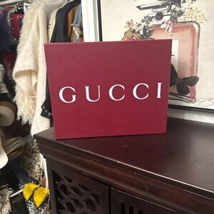 Empty Gucci box